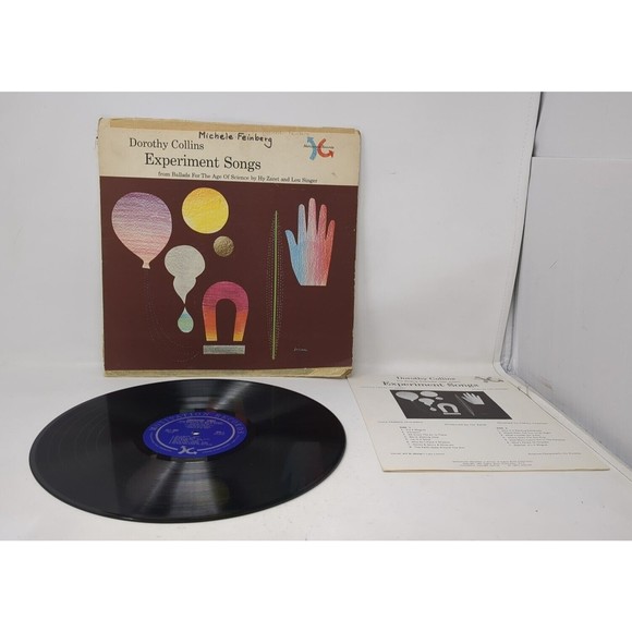 Dorothy Collins Experiment Songs 1961 Motivation Records‎ & Booklet Vinyl Record - Picture 1 of 16